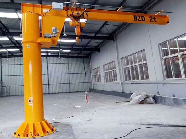 BMH electric hoist semi-gantry crane cheap price